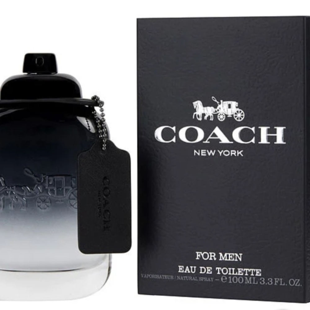 Coach New York Black and Gray Eau de Toilette